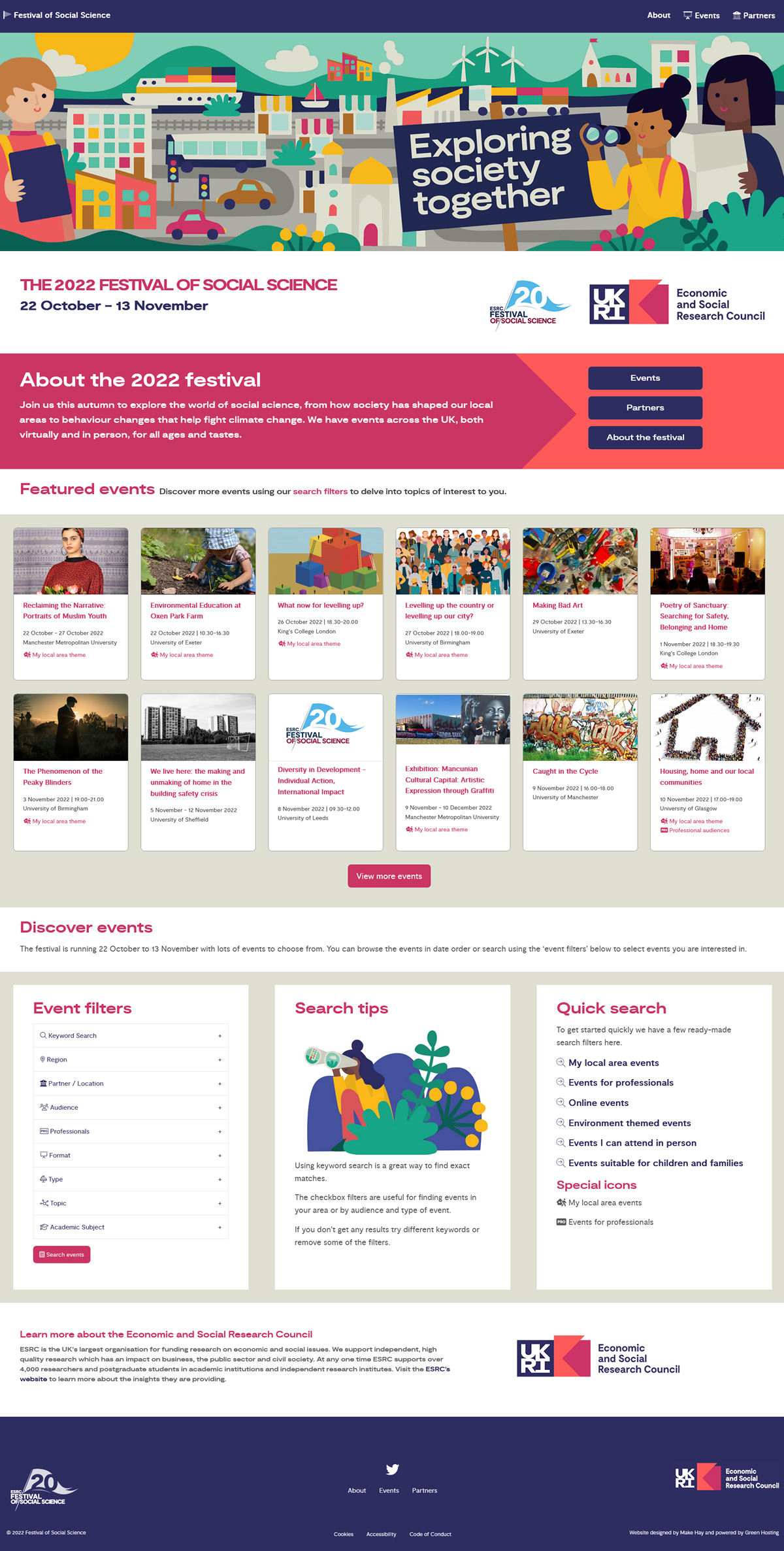 Festival of Social Science 2022 Festival of Social Science 2022 home page