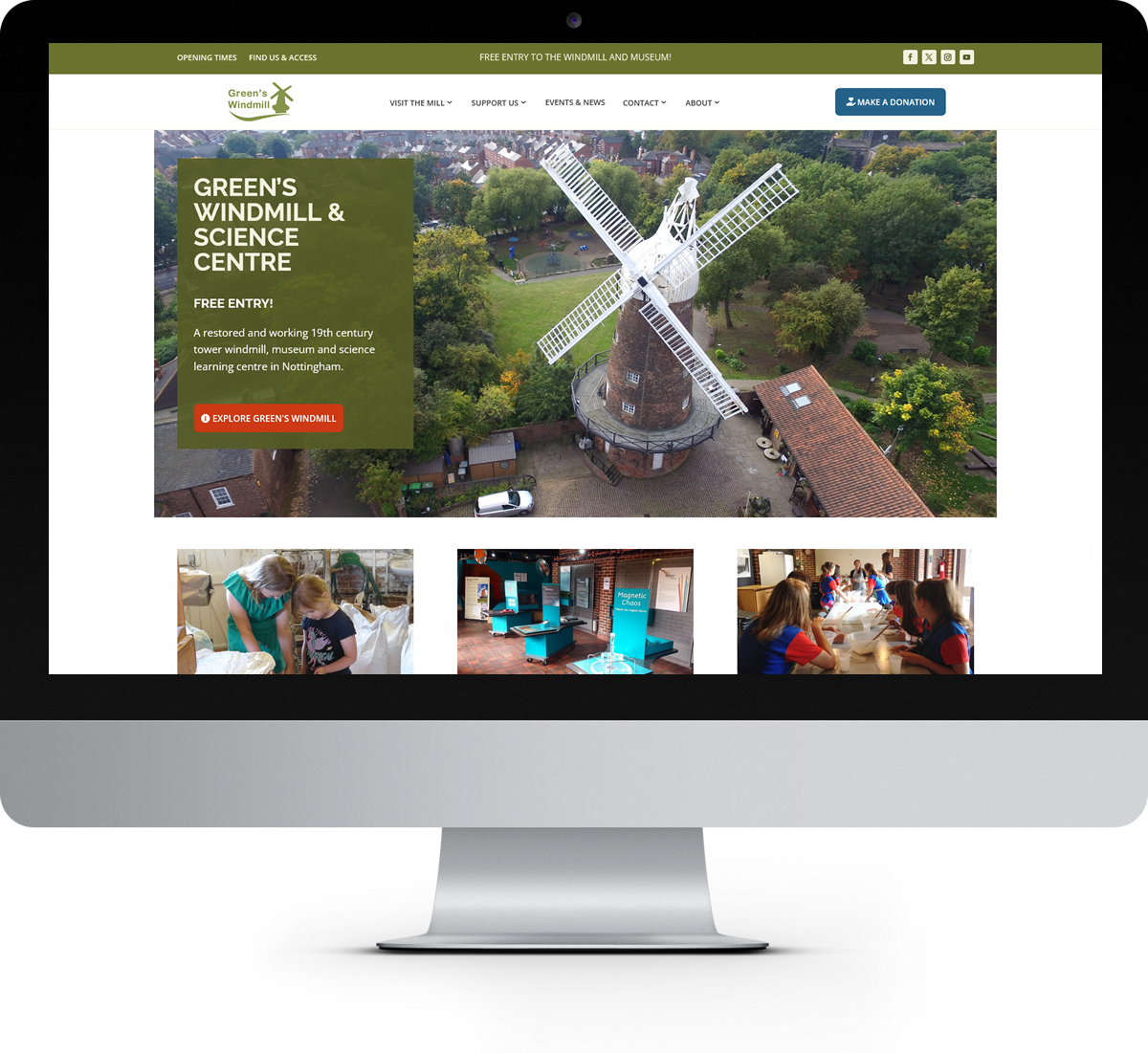 Green’s Windmill website