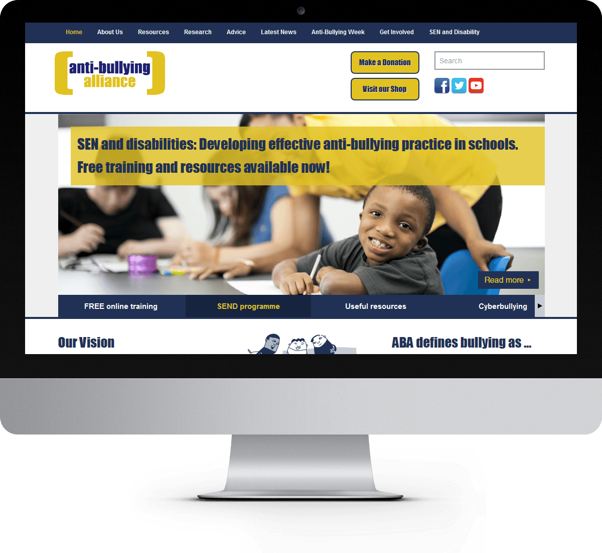 Anti-Bullying Alliance website