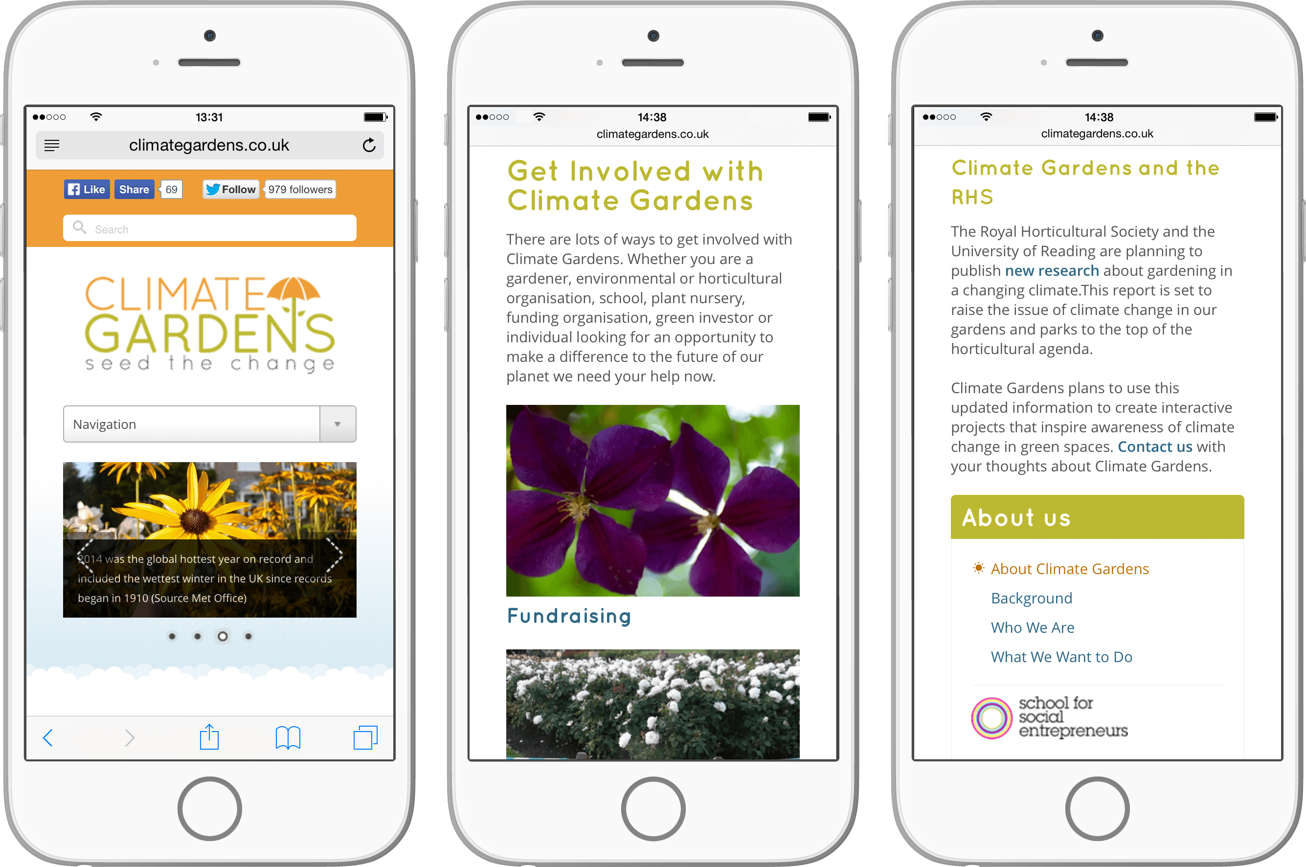 Climate Gardens Mobile view of Climate Gardens