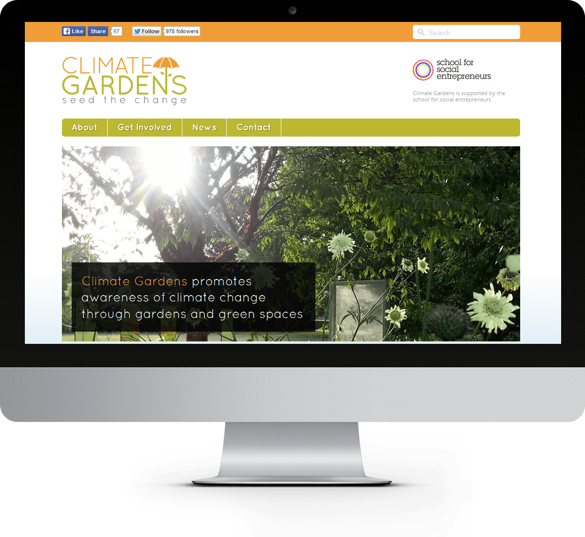 Climate Gardens website