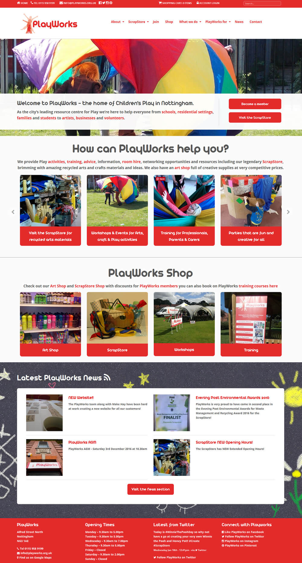PlayWorks PlayWorks Home Page